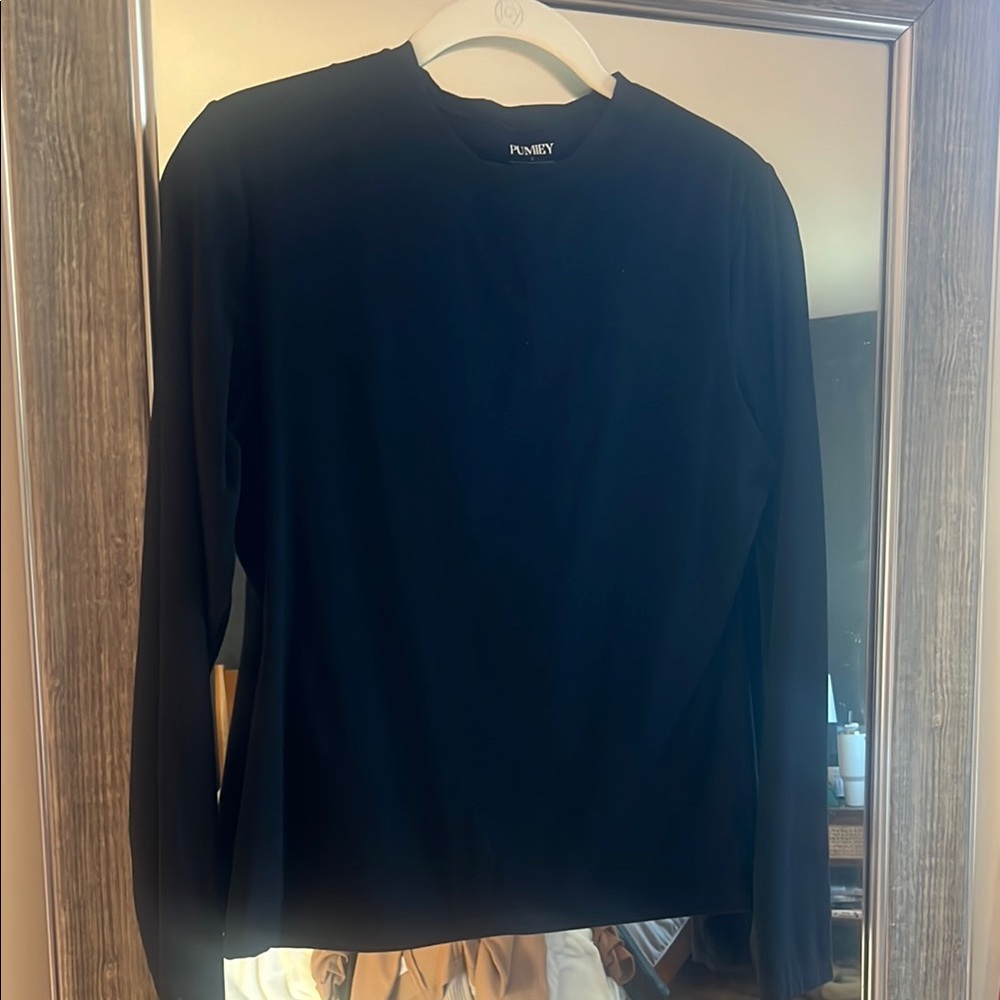 Black Long Sleeve Top